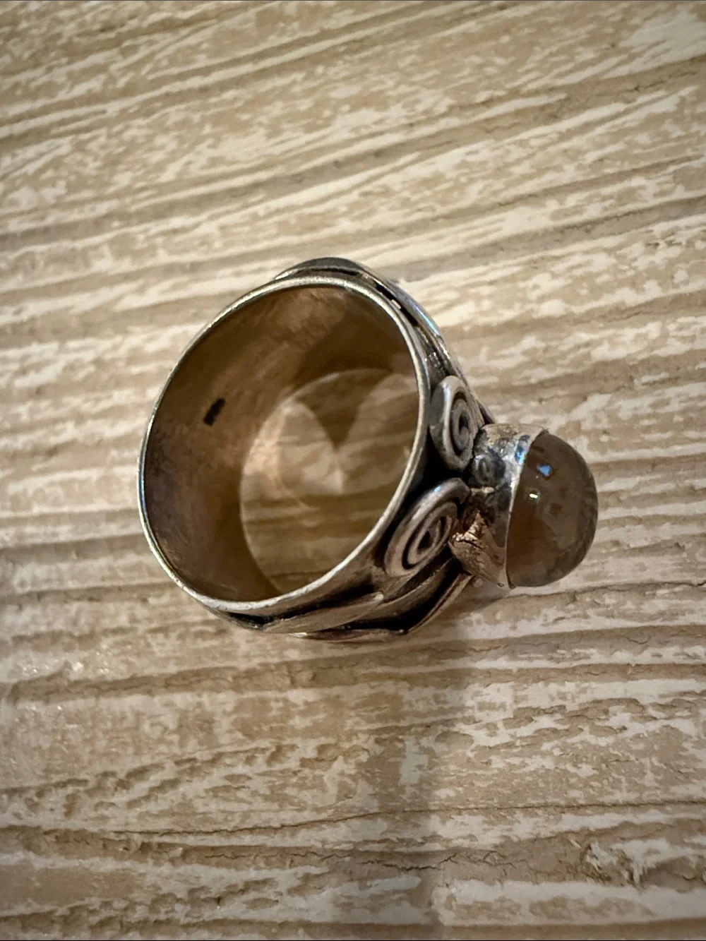 Vintage Sterling Silver Ring Size 6